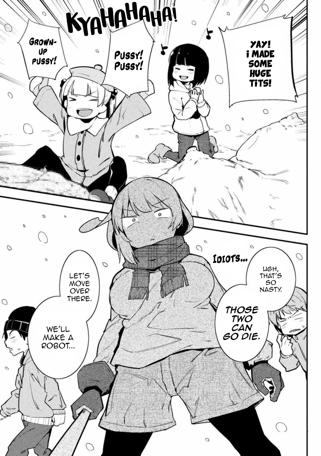 The World of Moral Reversal Chapter 28 page 9 - Chapter 28: Why Are You Dropping This on the Earth? Temperatures Will Fall and It'll Become Uninhabitable!
