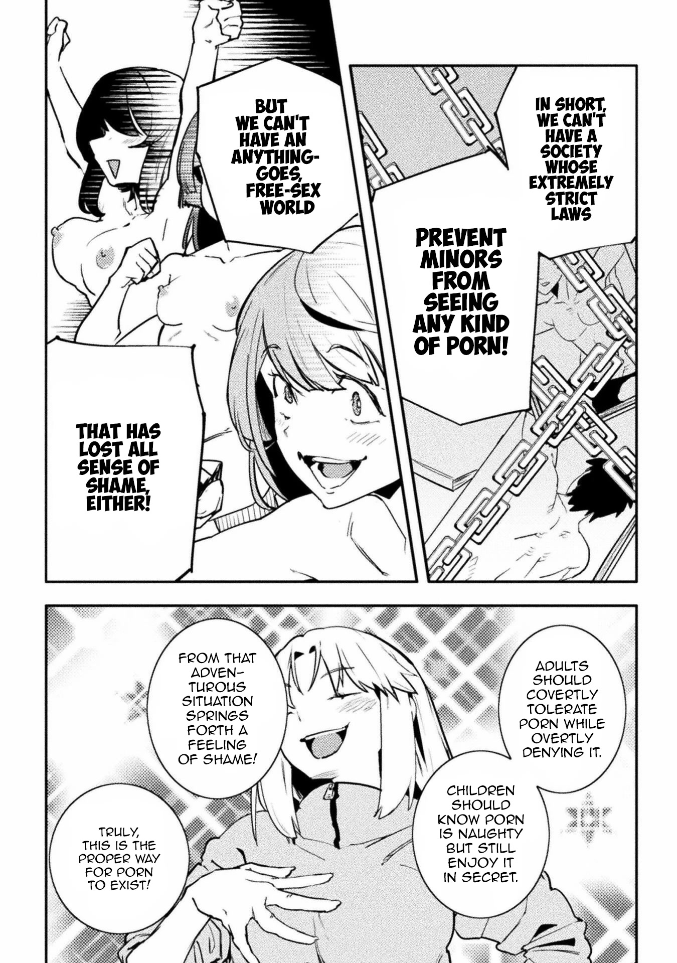 The World of Moral Reversal Chapter 36 page 14 - Chapter 36: They’re Wearing Such Beautiful Expressions, Aren’t They? It Doesn’t Seem Real. They’re Bored! And...