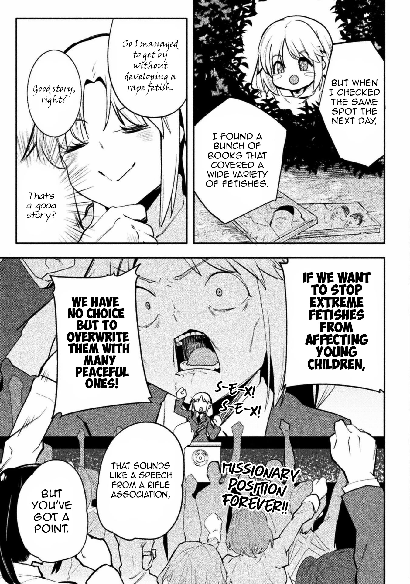The World of Moral Reversal Chapter 36 page 7 - Chapter 36: They’re Wearing Such Beautiful Expressions, Aren’t They? It Doesn’t Seem Real. They’re Bored! And...