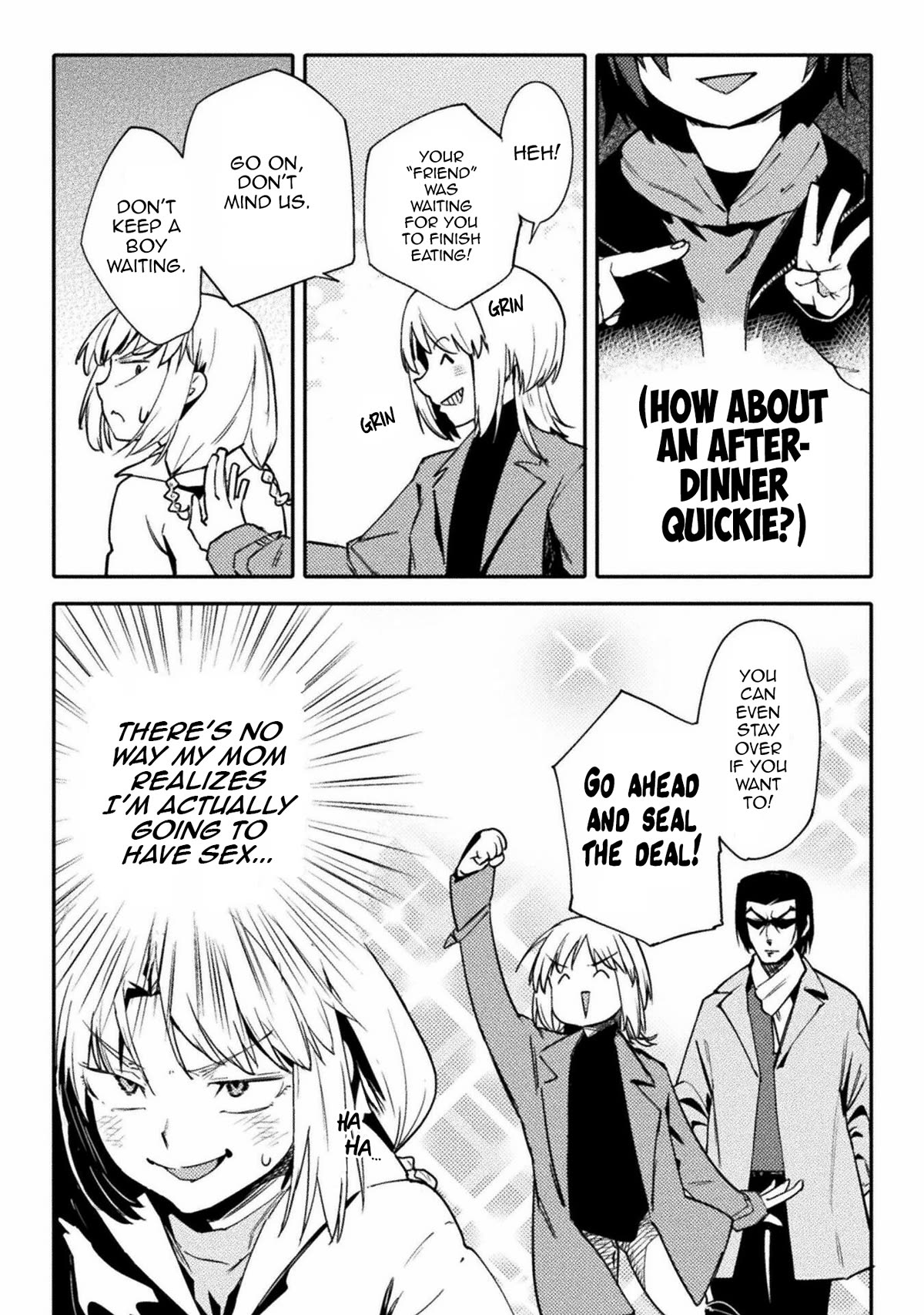 The World of Moral Reversal Chapter 37 page 15 - Chapter 37: Listen, Kid. When It Comes to Conveyor Belt Sushi... Become Someone Who Can Eat Conveyor Belt Sushi Whenever You Want.