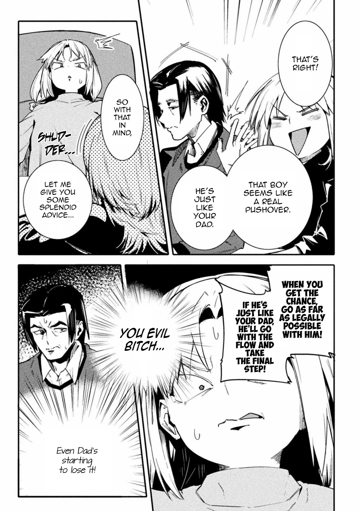The World of Moral Reversal Chapter 37 page 9 - Chapter 37: Listen, Kid. When It Comes to Conveyor Belt Sushi... Become Someone Who Can Eat Conveyor Belt Sushi Whenever You Want.
