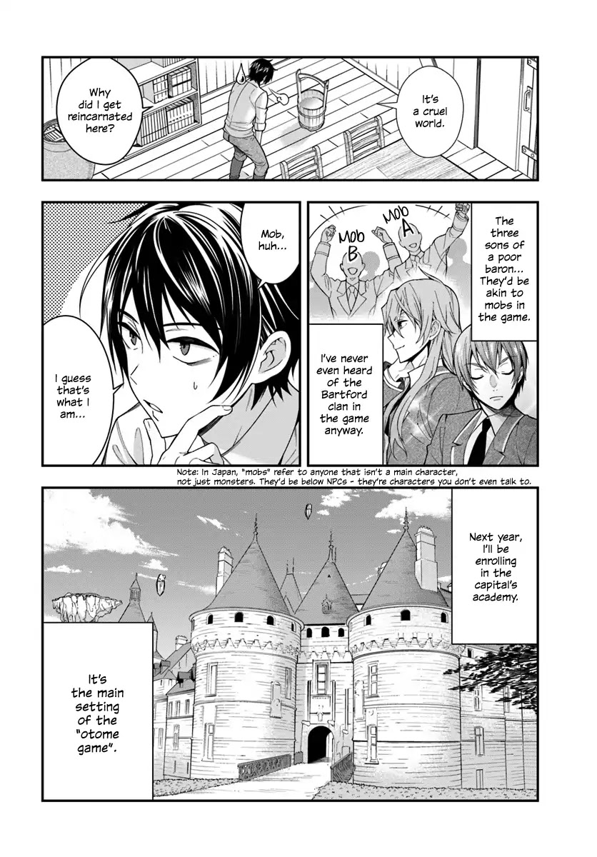 The World of Otome Games is Tough for Mobs Chapter 1 page 39 - Chapter 1: Reincarnated into Darkness