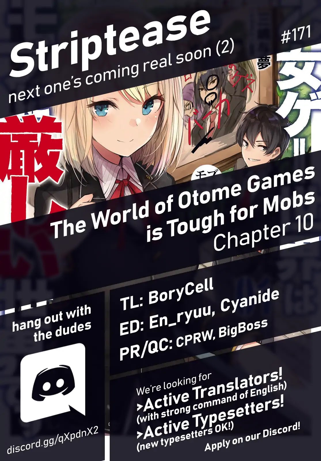 The World of Otome Games is Tough for Mobs Chapter 10 page 1 - Chapter 10: It's The Best!