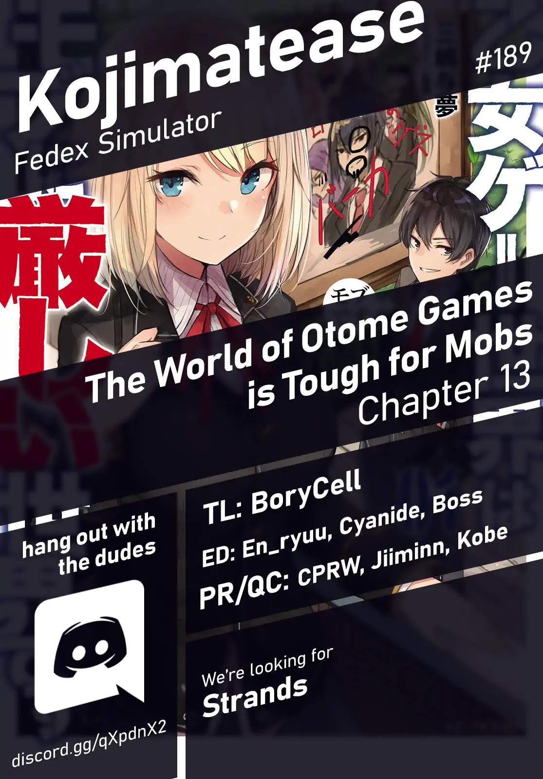The World of Otome Games is Tough for Mobs Chapter 13 page 1 - Chapter 13: Beginning of Episode 1