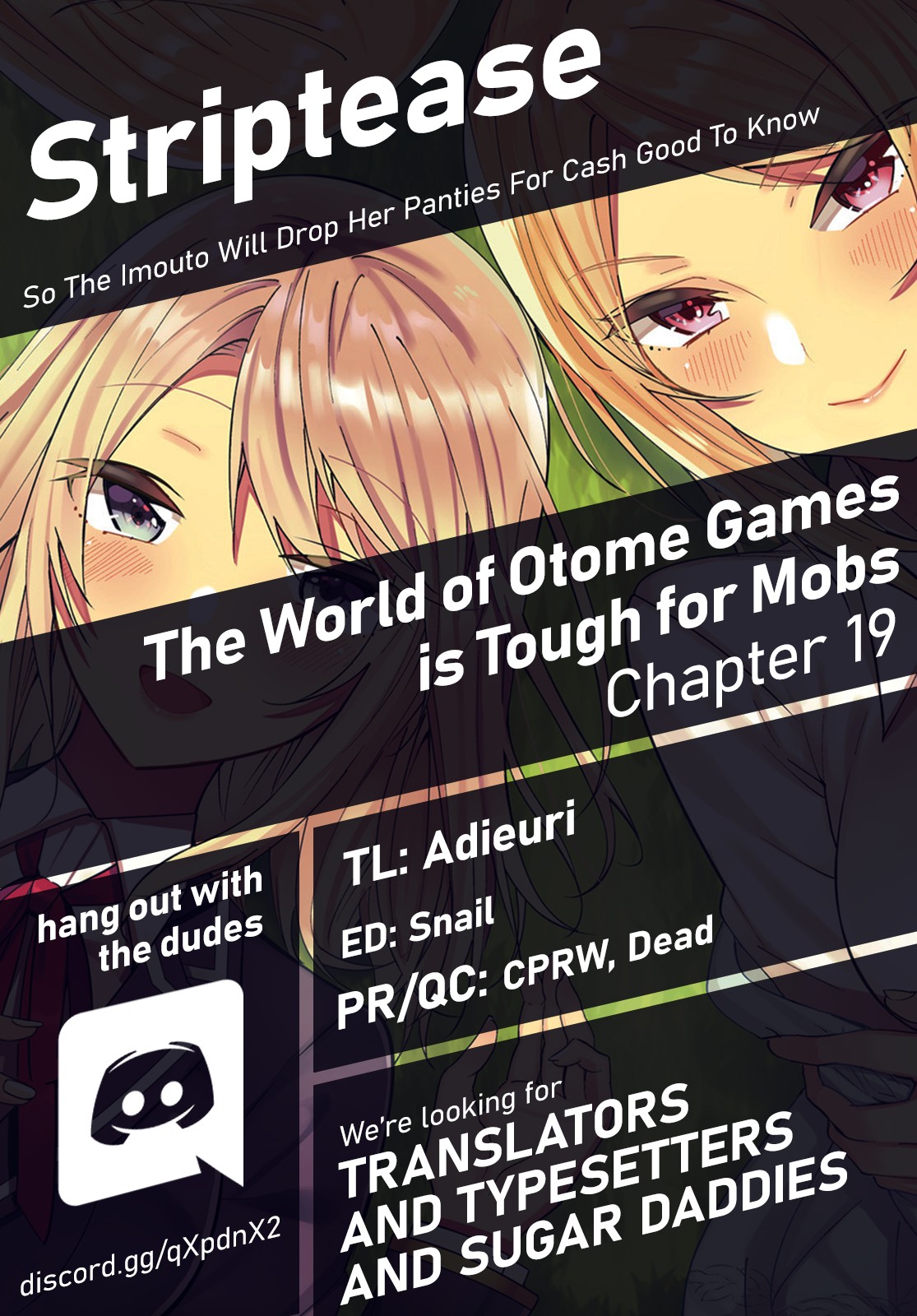 The World of Otome Games is Tough for Mobs Chapter 19 page 1 - Chapter 19: Clarice-Senpai