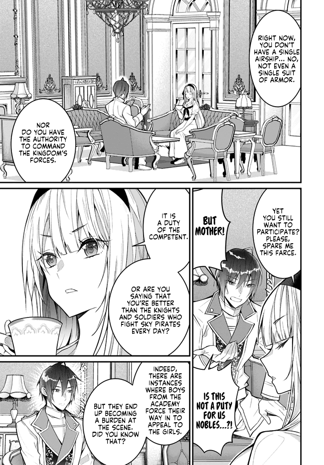 The World of Otome Games is Tough for Mobs Chapter 23 page 15 - Chapter 23: Sky Pirate Subjugation I