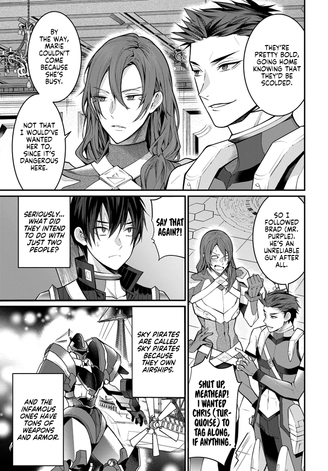 The World of Otome Games is Tough for Mobs Chapter 23 page 3 - Chapter 23: Sky Pirate Subjugation I