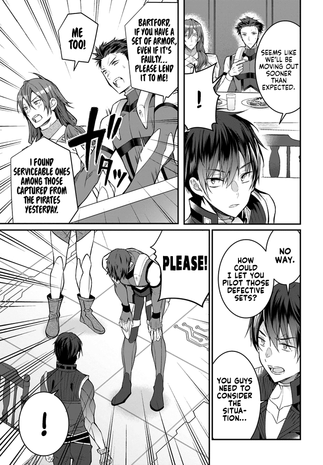 The World of Otome Games is Tough for Mobs Chapter 24 page 35 - Chapter 24: Sky Pirate Subjugation II