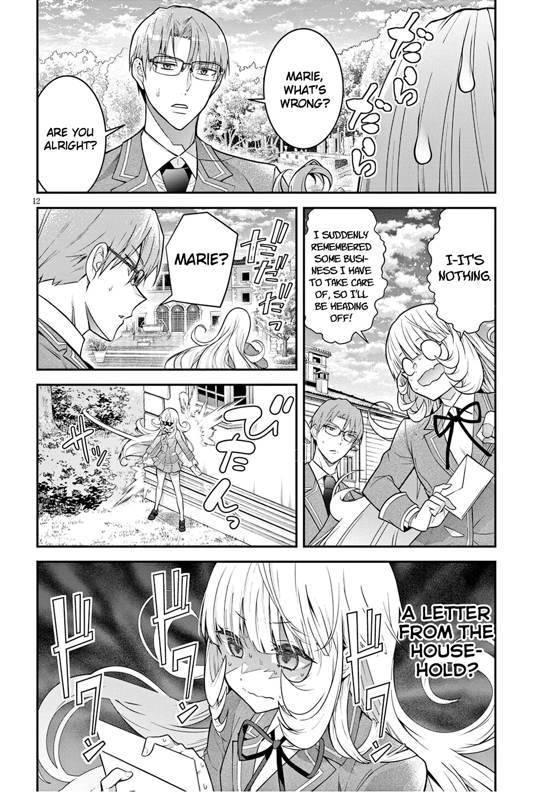 The World of Otome Games is Tough for Mobs Chapter 39 page 12 - Chapter 39: The Saint’s Bodyguard