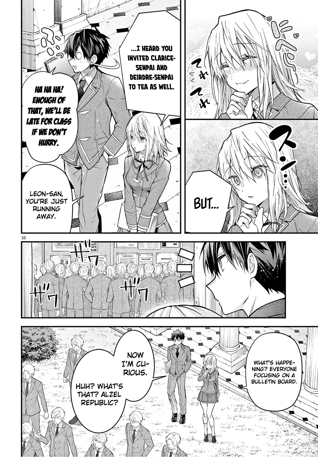 The World of Otome Games is Tough for Mobs Chapter 39 page 16 - Chapter 39: The Saint’s Bodyguard