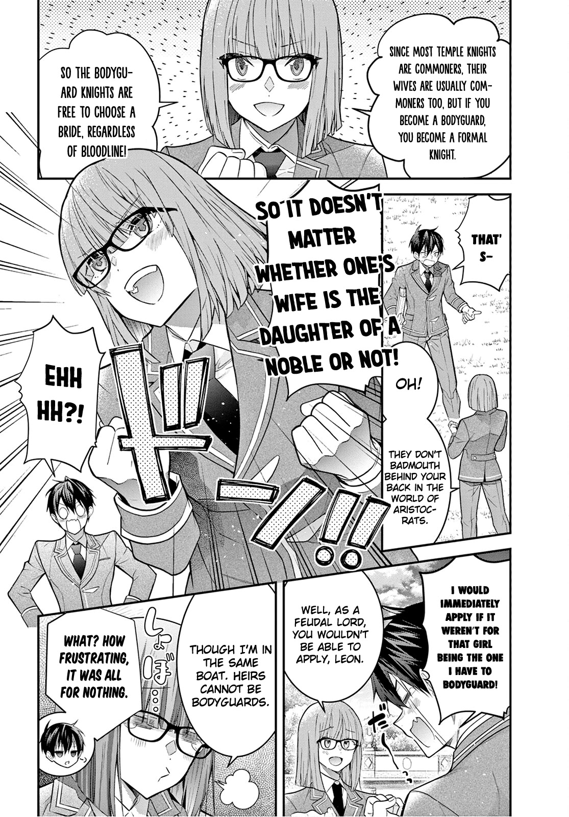 The World of Otome Games is Tough for Mobs Chapter 39 page 20 - Chapter 39: The Saint’s Bodyguard