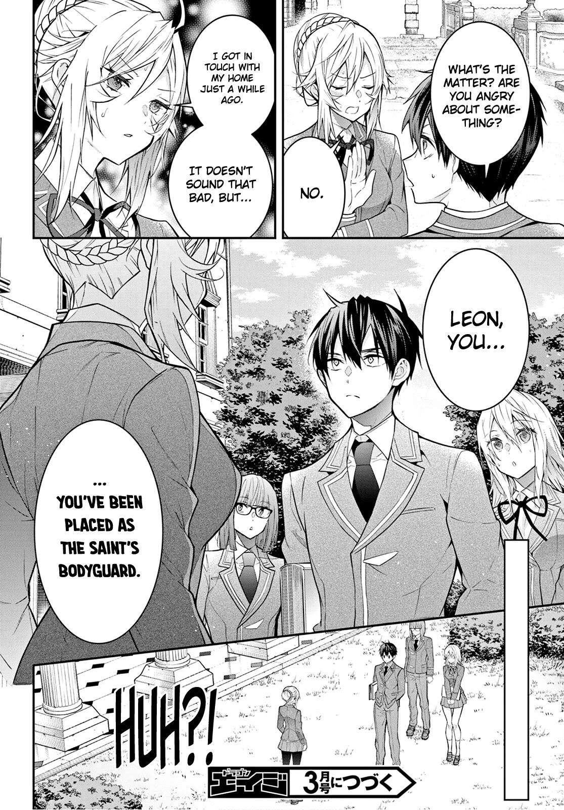 The World of Otome Games is Tough for Mobs Chapter 39 page 22 - Chapter 39: The Saint’s Bodyguard