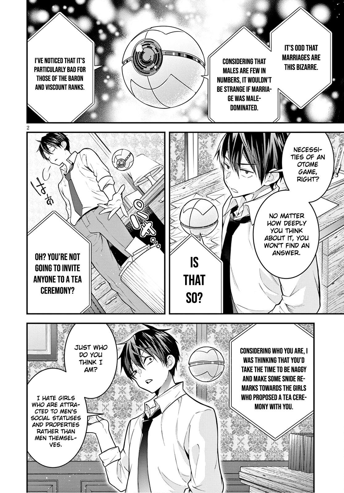 The World of Otome Games is Tough for Mobs Chapter 39 page 3 - Chapter 39: The Saint’s Bodyguard