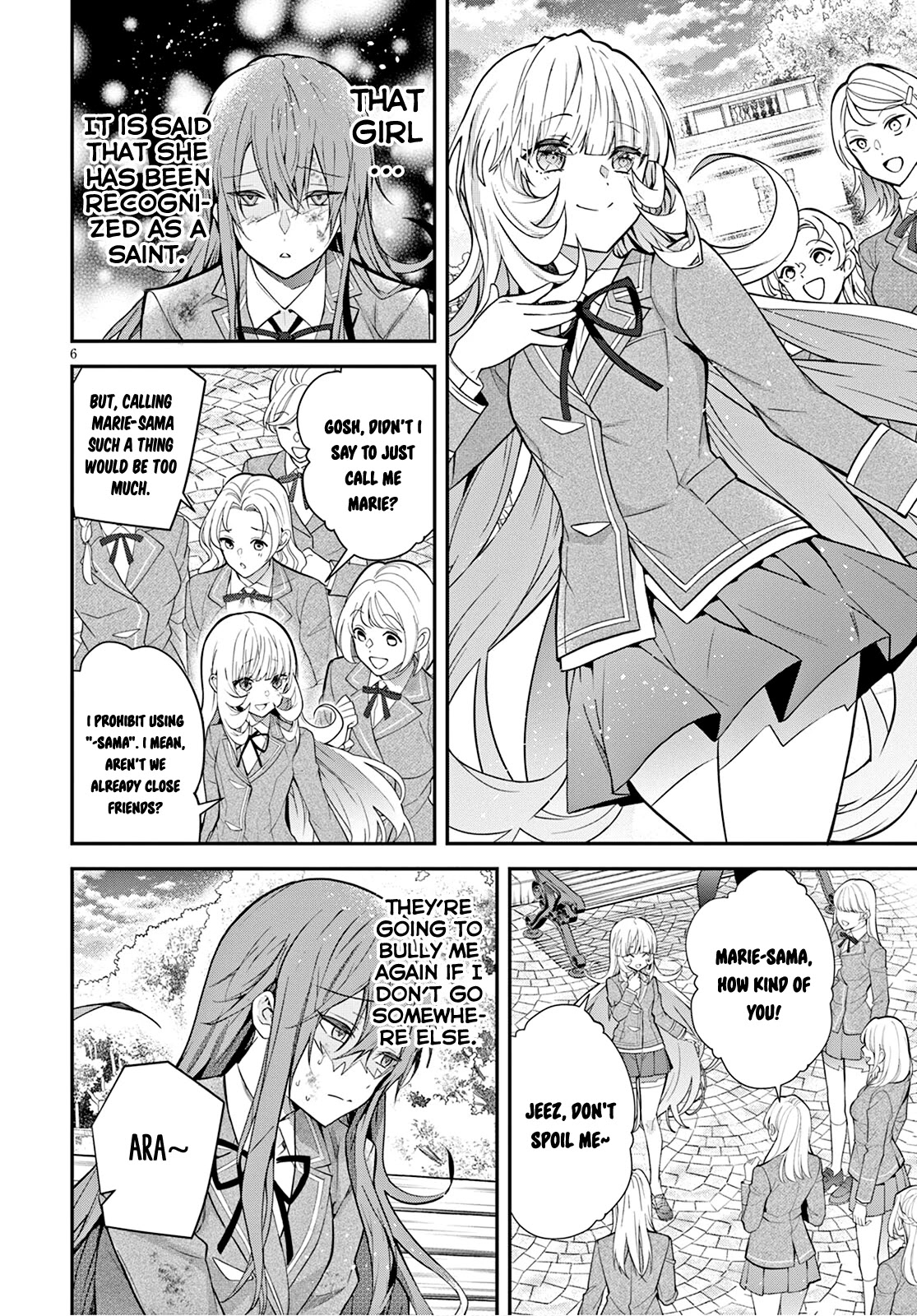 The World of Otome Games is Tough for Mobs Chapter 39 page 6 - Chapter 39: The Saint’s Bodyguard