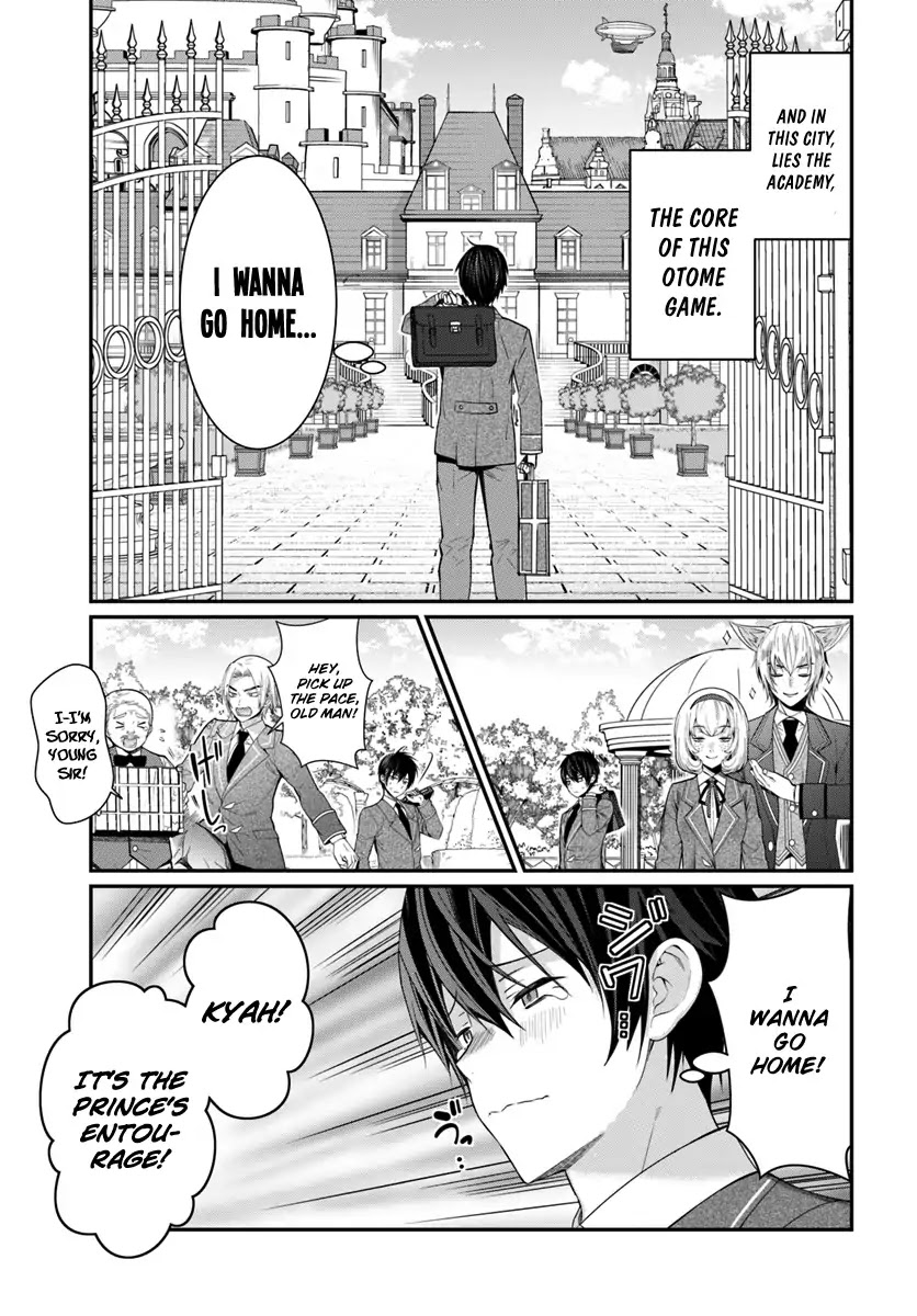The World of Otome Games is Tough for Mobs Chapter 4 page 12 - Chapter 4: Enrollment