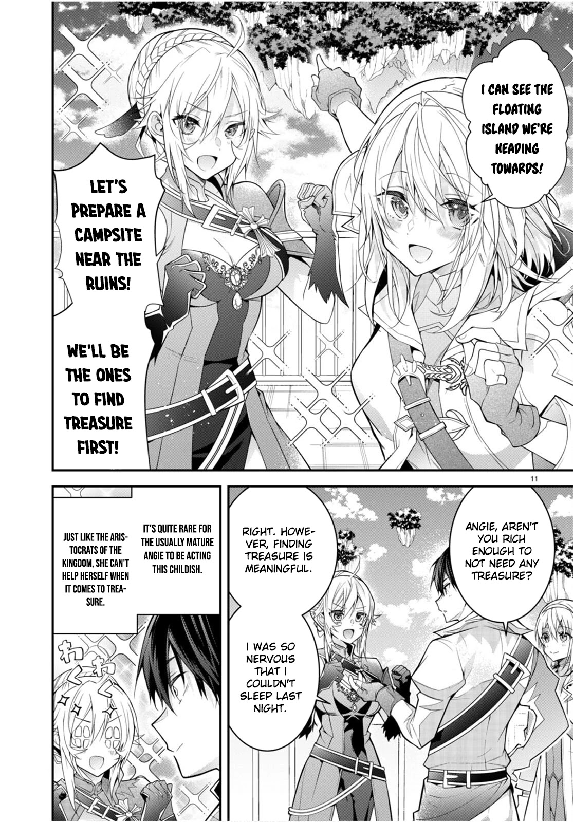 The World of Otome Games is Tough for Mobs Chapter 40 page 11 - Chapter 40: A New Journey