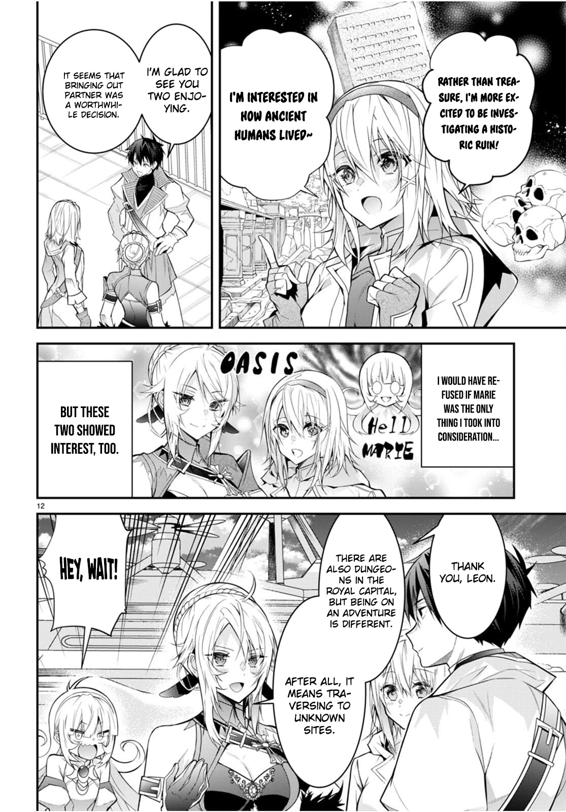 The World of Otome Games is Tough for Mobs Chapter 40 page 12 - Chapter 40: A New Journey