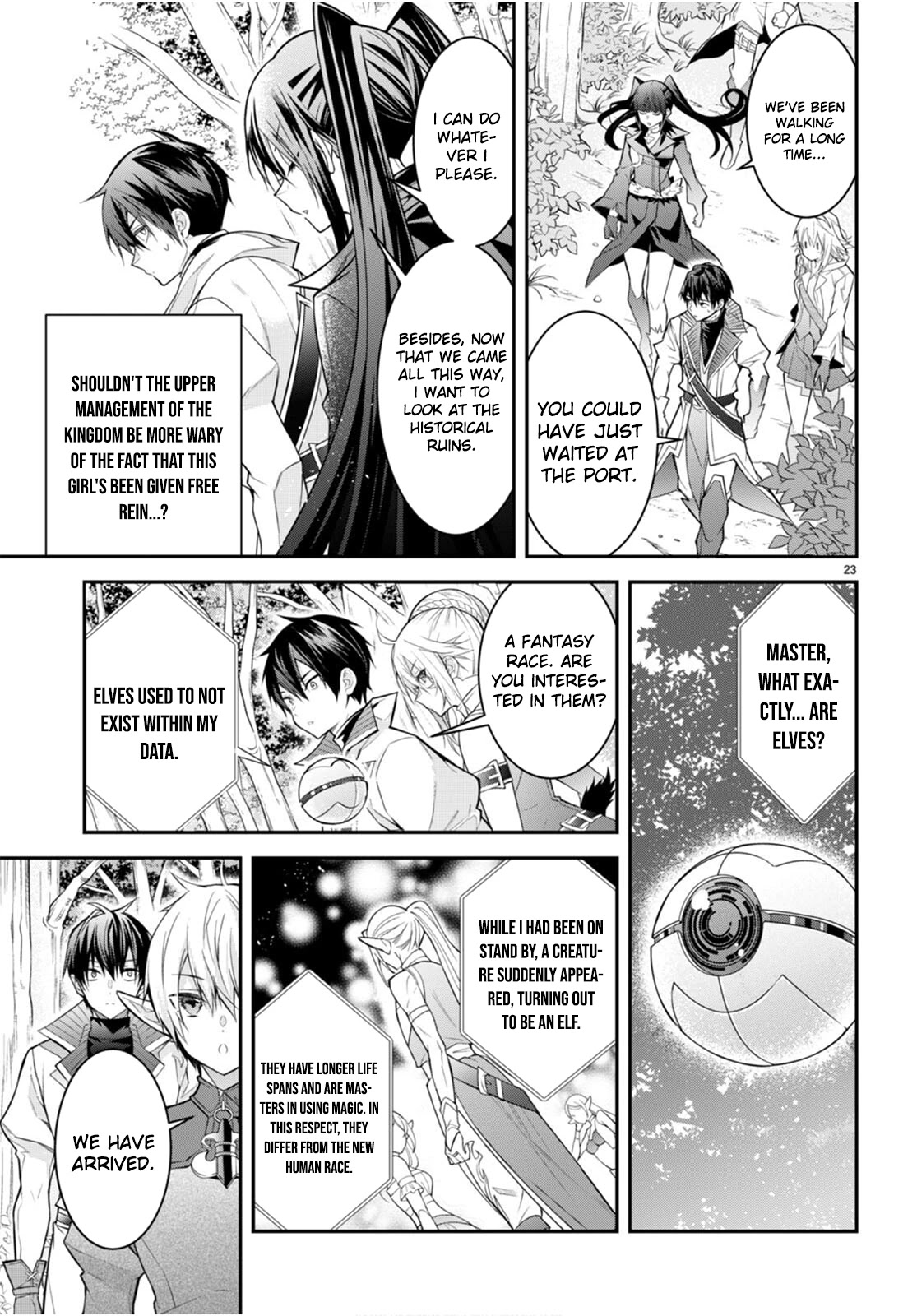 The World of Otome Games is Tough for Mobs Chapter 40 page 23 - Chapter 40: A New Journey
