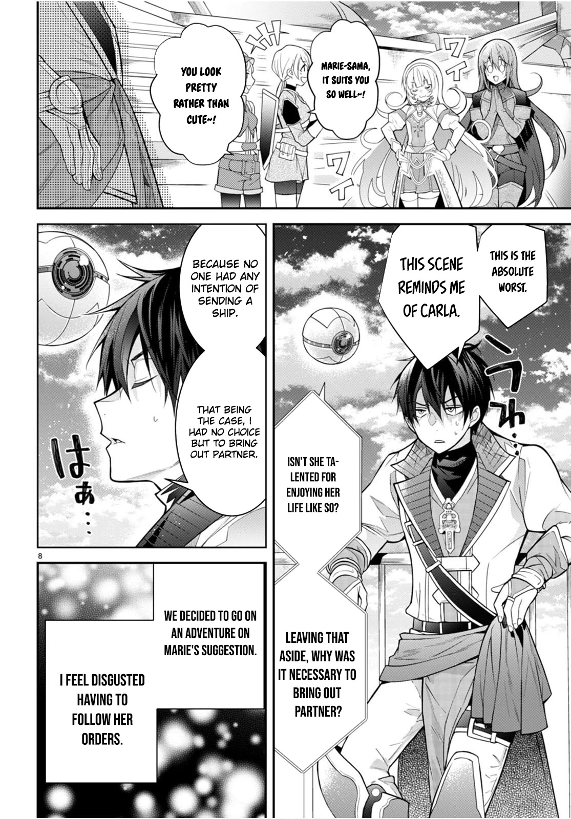 The World of Otome Games is Tough for Mobs Chapter 40 page 8 - Chapter 40: A New Journey