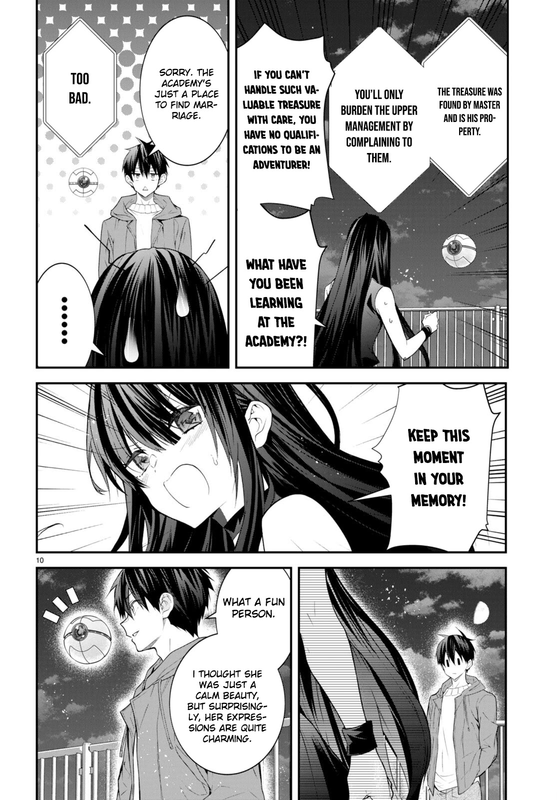 The World of Otome Games is Tough for Mobs Chapter 45 page 10 - Chapter 45