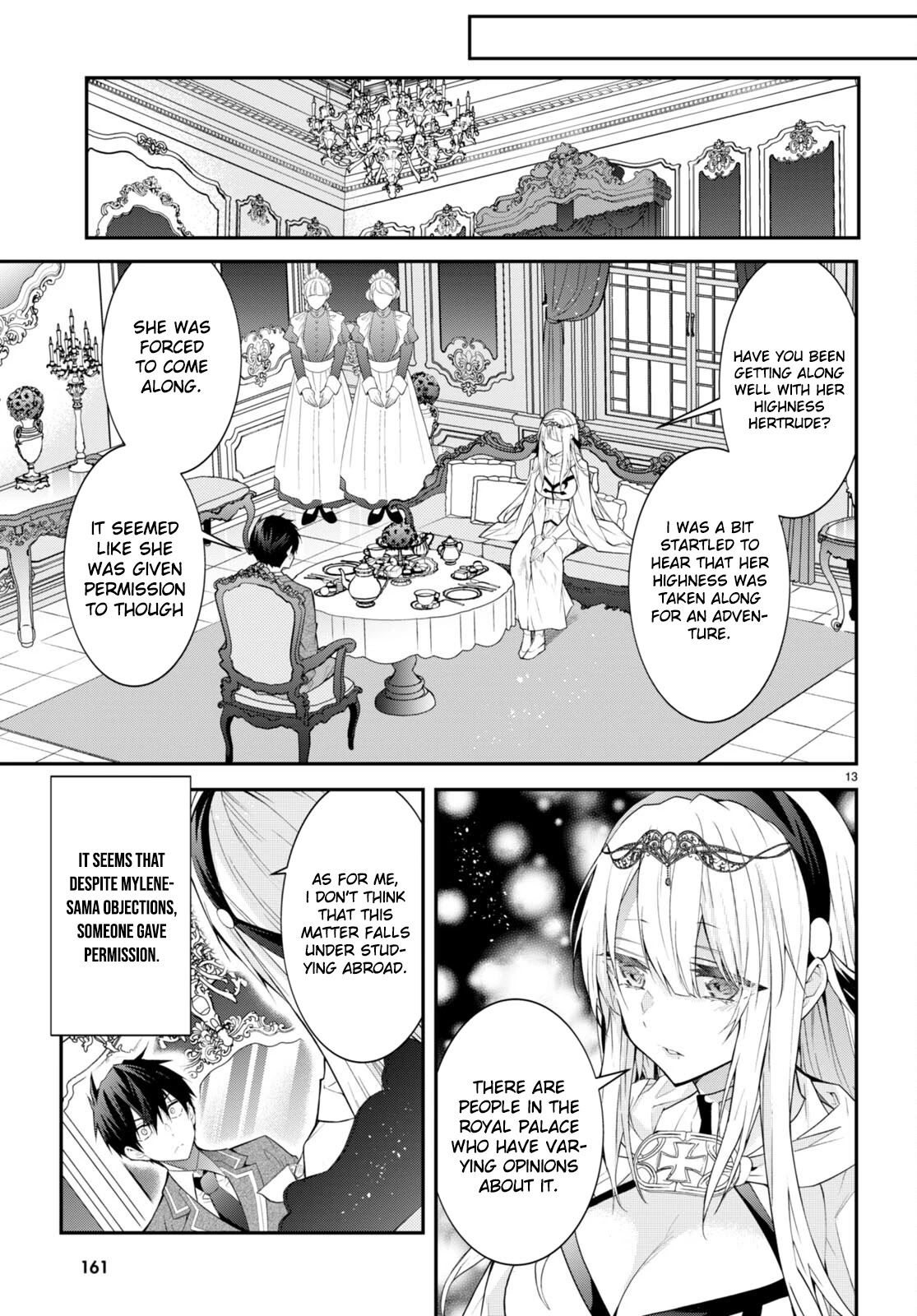 The World of Otome Games is Tough for Mobs Chapter 45 page 13 - Chapter 45