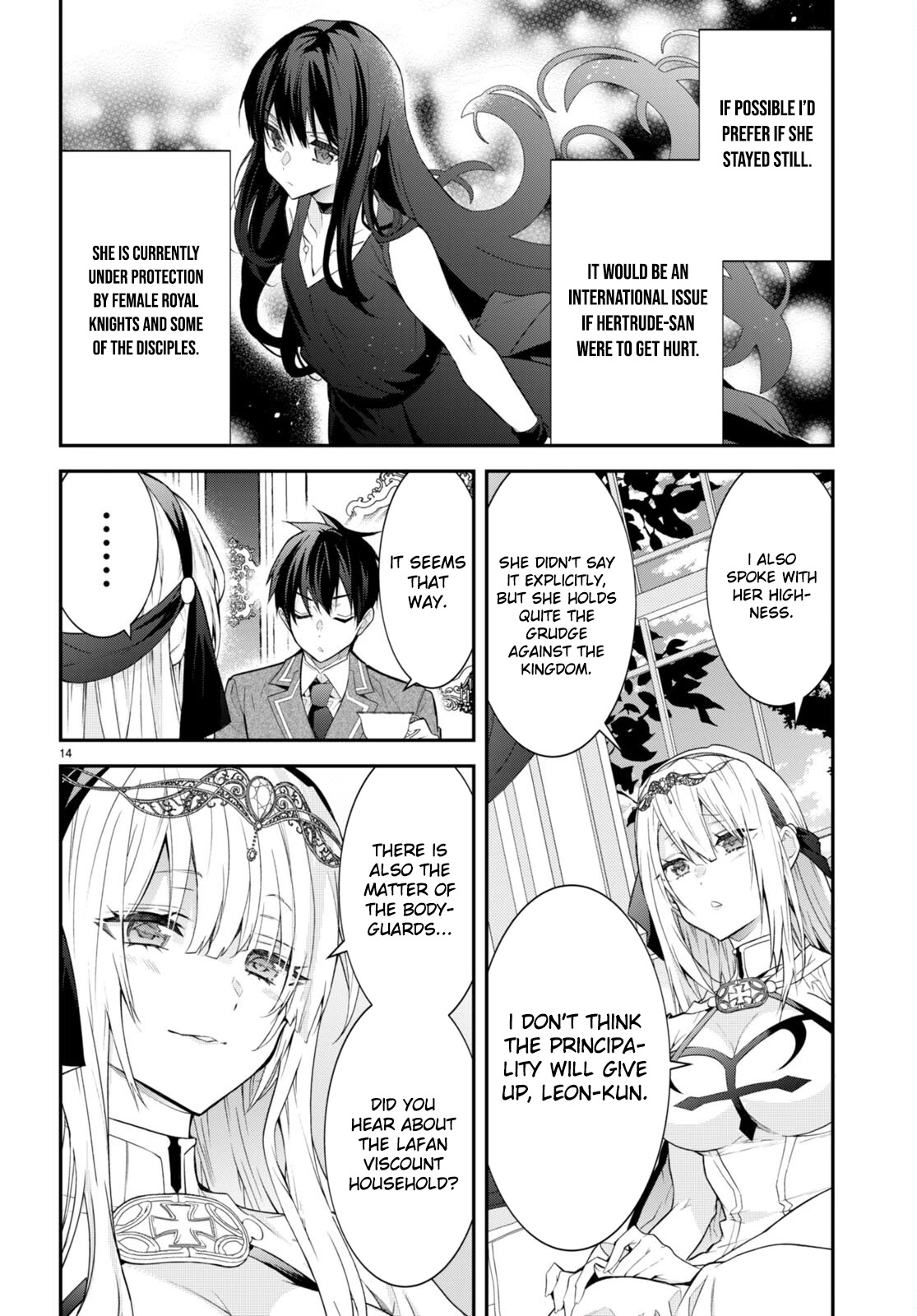 The World of Otome Games is Tough for Mobs Chapter 45 page 14 - Chapter 45