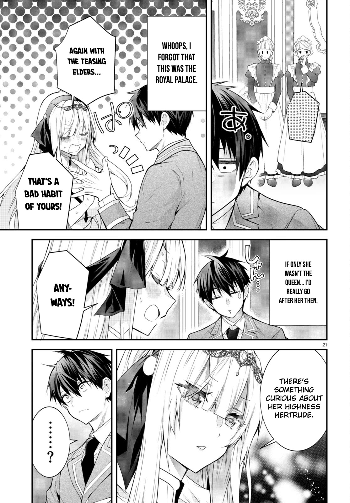 The World of Otome Games is Tough for Mobs Chapter 45 page 21 - Chapter 45
