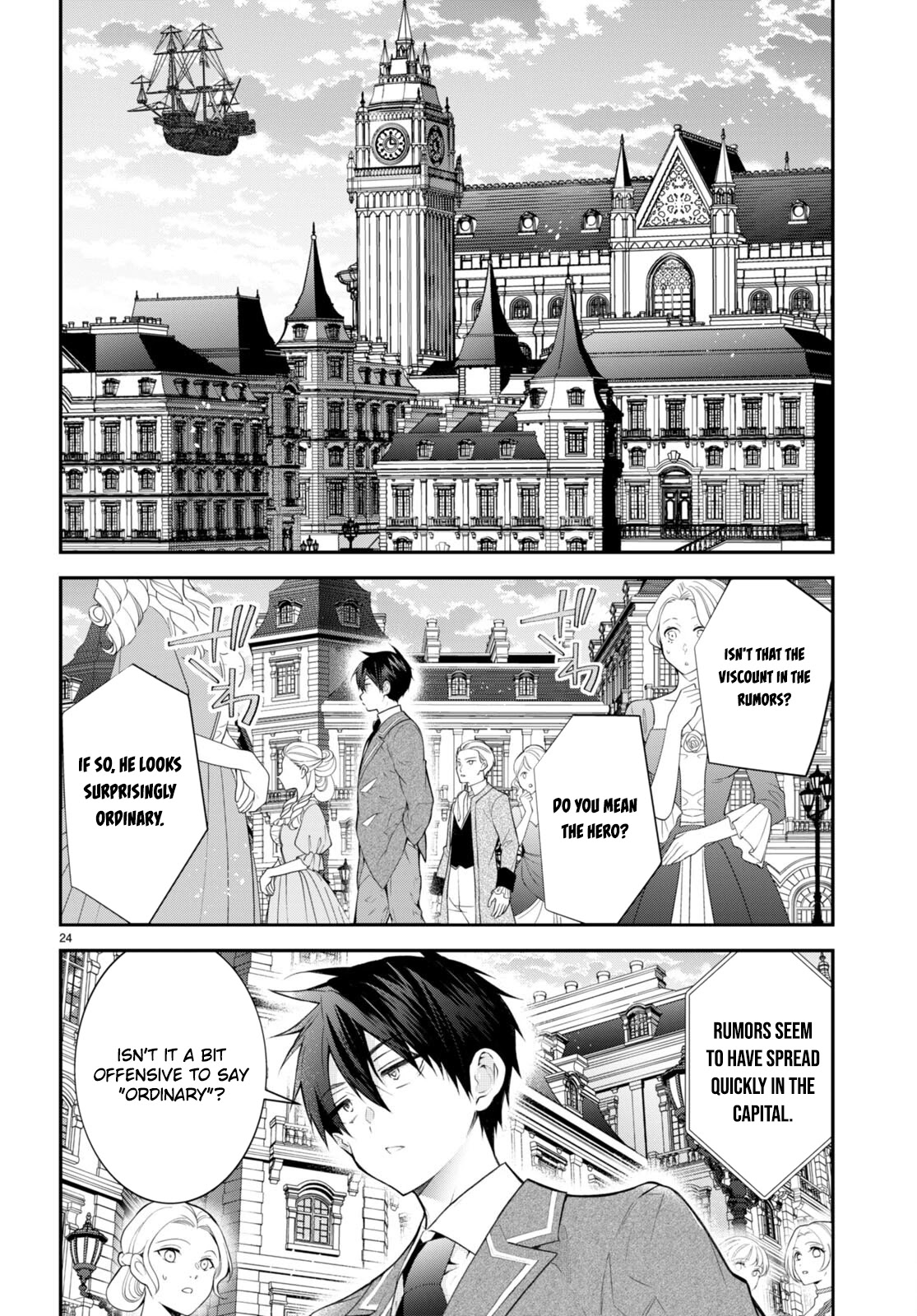 The World of Otome Games is Tough for Mobs Chapter 45 page 24 - Chapter 45
