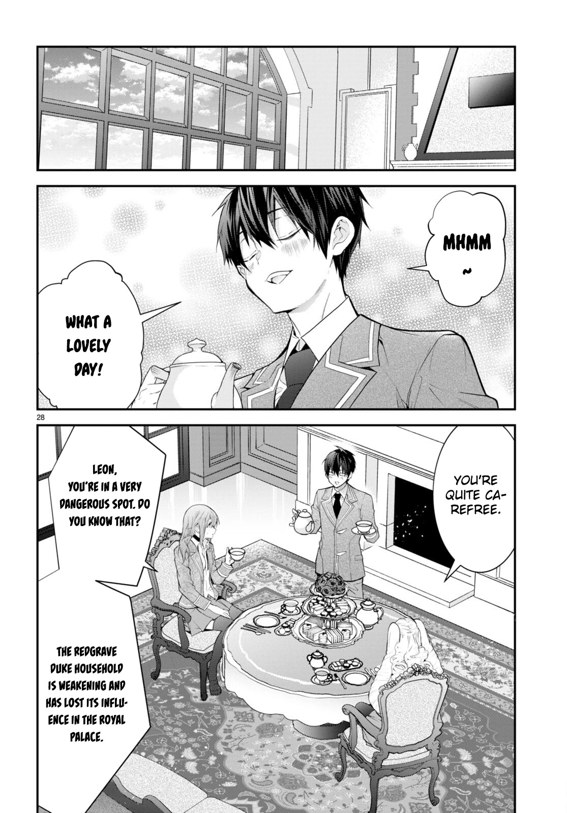 The World of Otome Games is Tough for Mobs Chapter 45 page 28 - Chapter 45