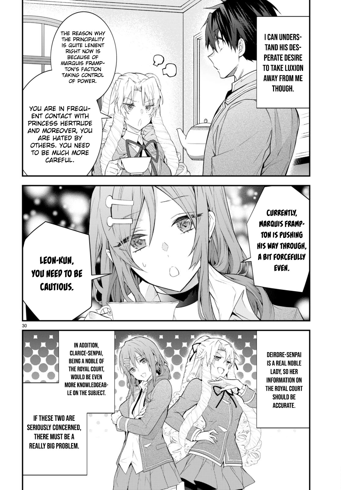 The World of Otome Games is Tough for Mobs Chapter 45 page 30 - Chapter 45