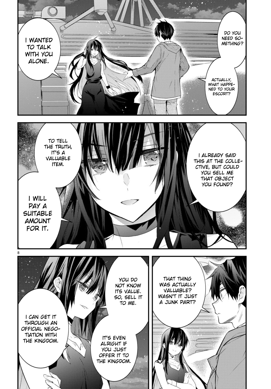 The World of Otome Games is Tough for Mobs Chapter 45 page 8 - Chapter 45