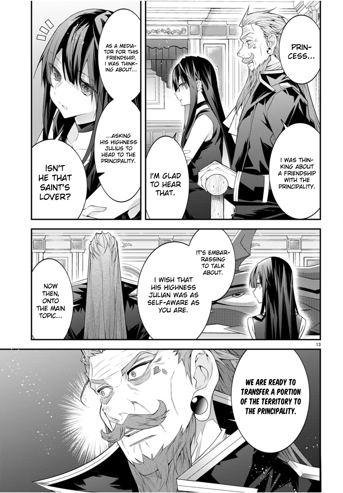The World of Otome Games is Tough for Mobs Chapter 46 page 13 - Chapter 46