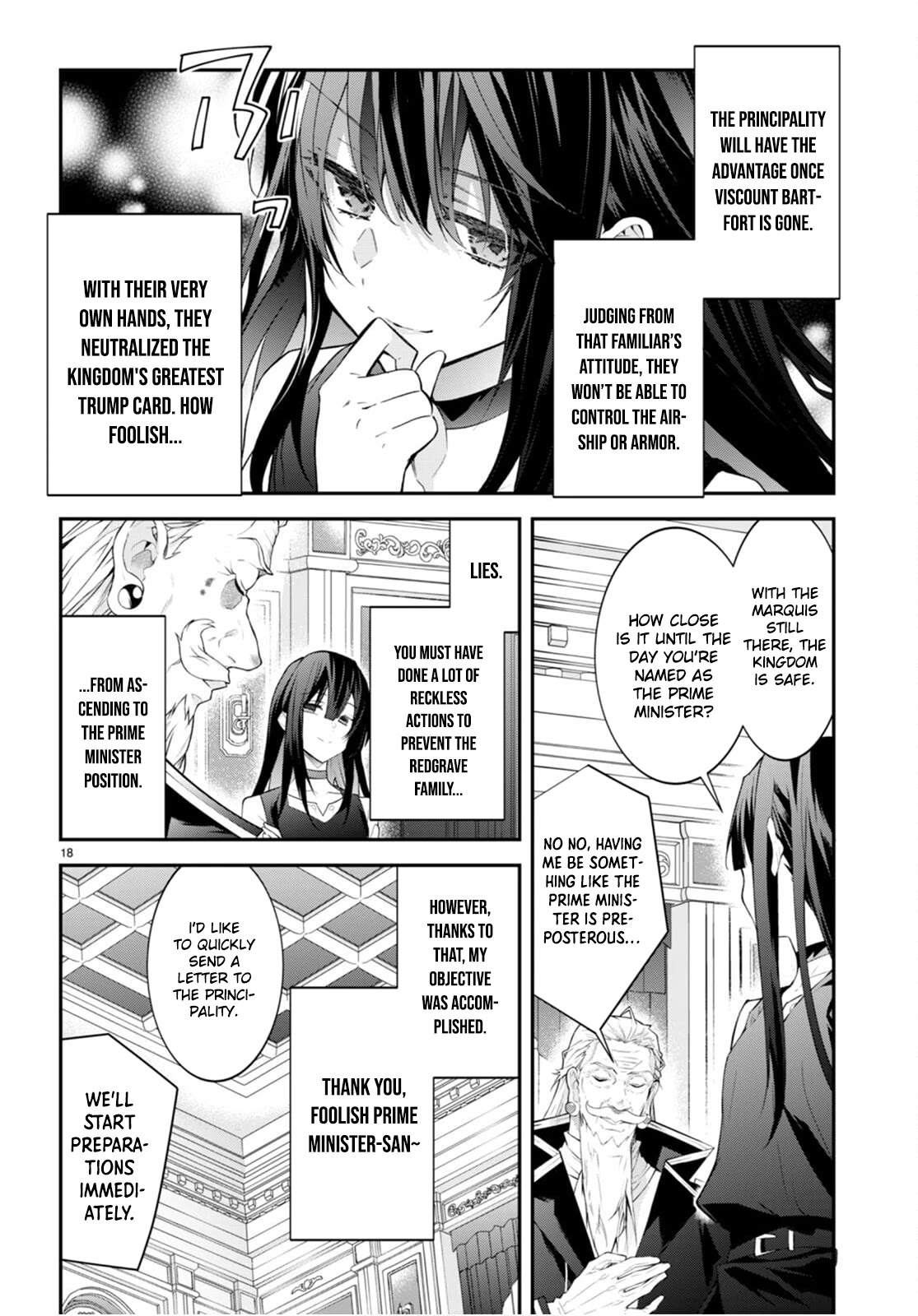 The World of Otome Games is Tough for Mobs Chapter 46 page 18 - Chapter 46