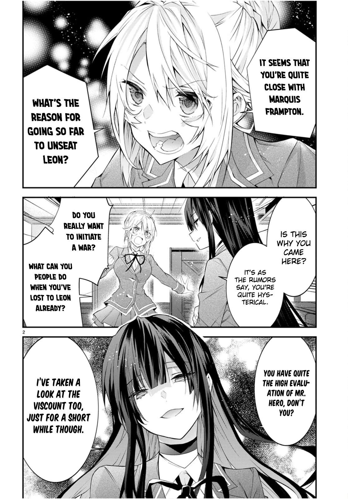 The World of Otome Games is Tough for Mobs Chapter 46 page 2 - Chapter 46