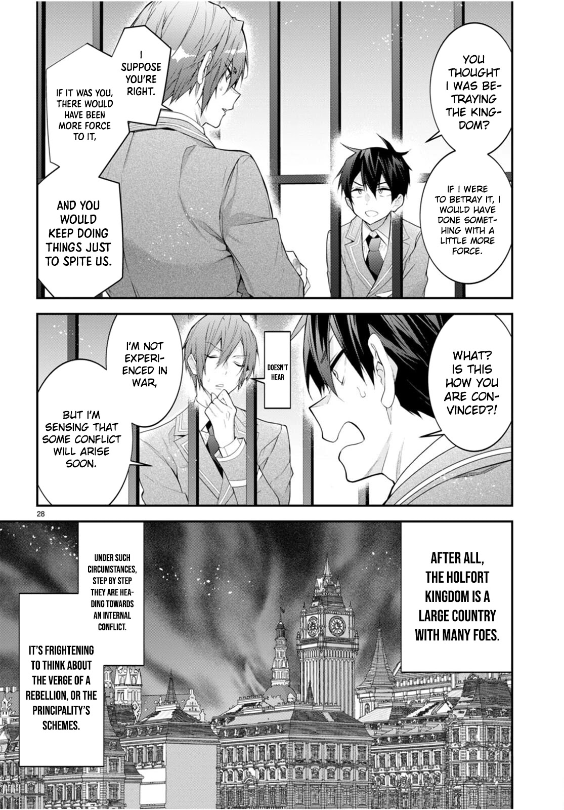 The World of Otome Games is Tough for Mobs Chapter 46 page 28 - Chapter 46
