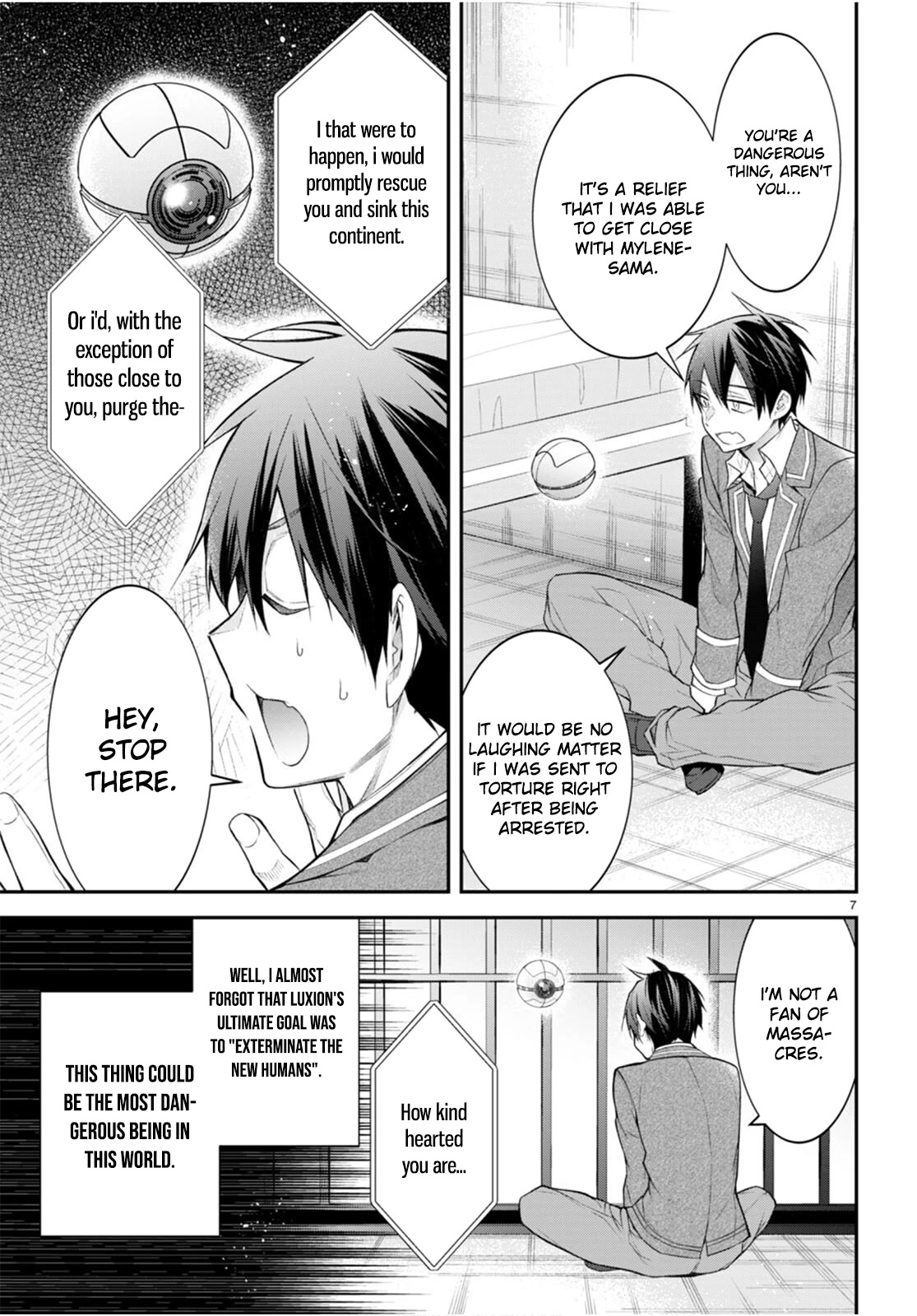 The World of Otome Games is Tough for Mobs Chapter 47 page 8 - Chapter 47