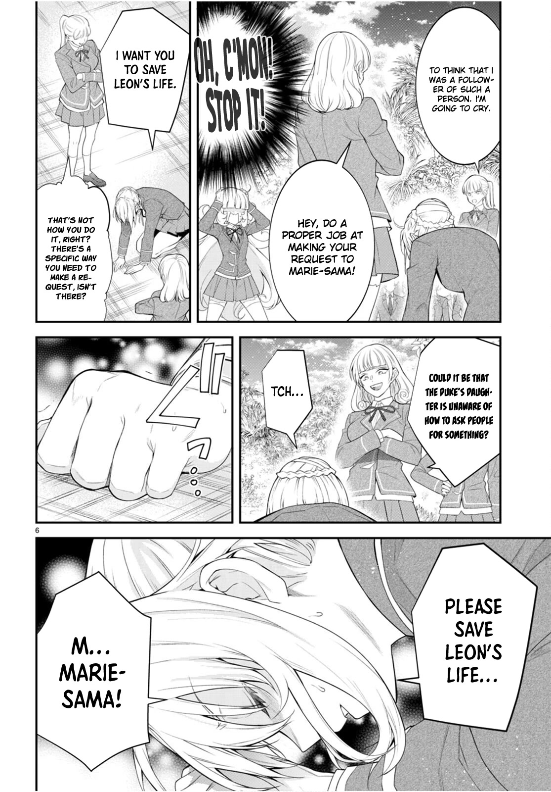 The World of Otome Games is Tough for Mobs Chapter 48 page 6 - Chapter 48