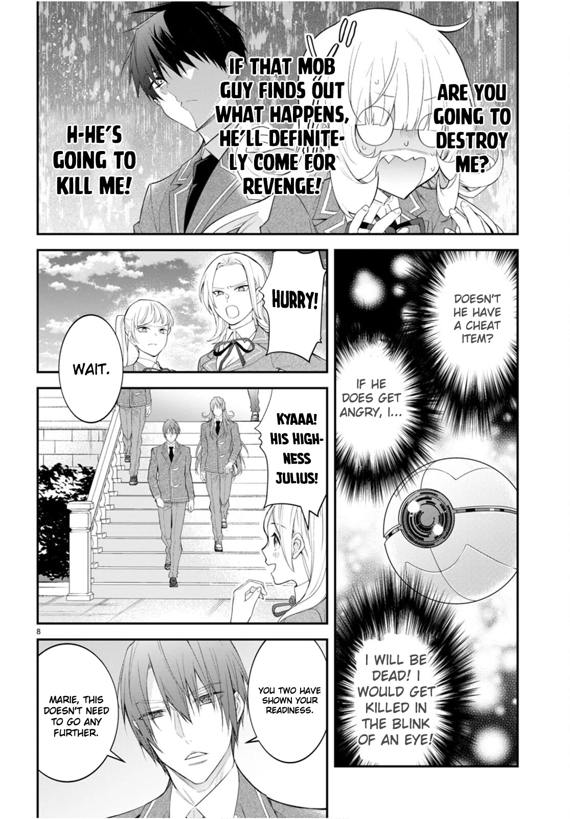 The World of Otome Games is Tough for Mobs Chapter 48 page 8 - Chapter 48