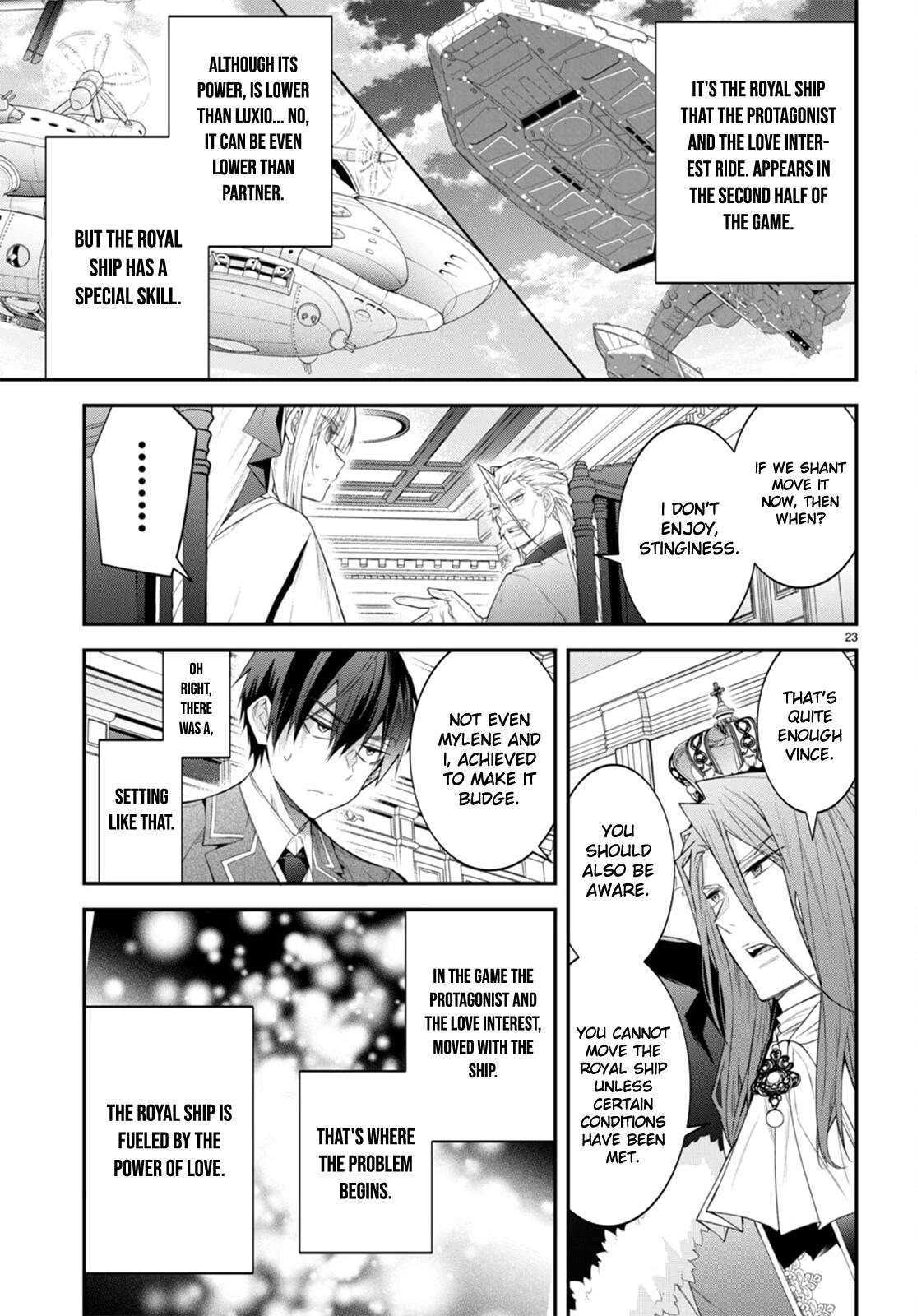 The World of Otome Games is Tough for Mobs Chapter 49 page 24 - Chapter 49