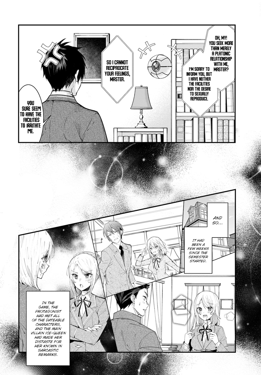 The World of Otome Games is Tough for Mobs Chapter 5 page 3 - Chapter 5: The Normal. Then The Abnormal.