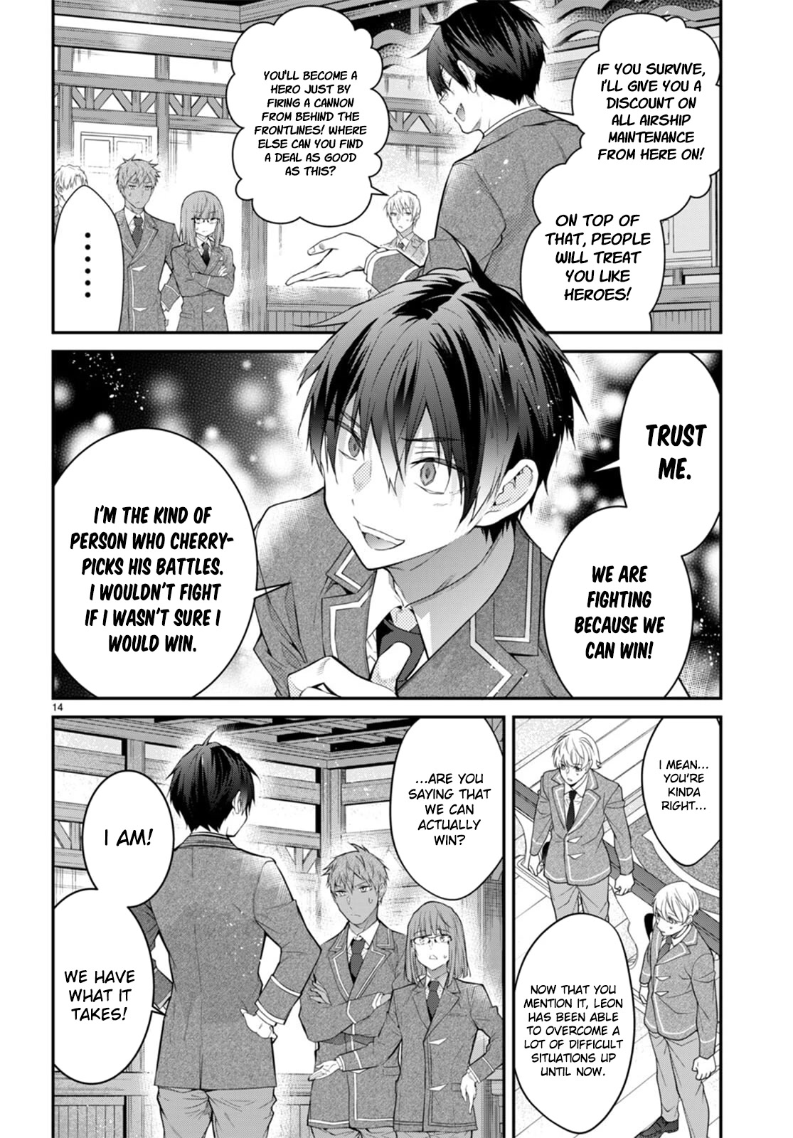 The World of Otome Games is Tough for Mobs Chapter 50 page 14 - Chapter 50