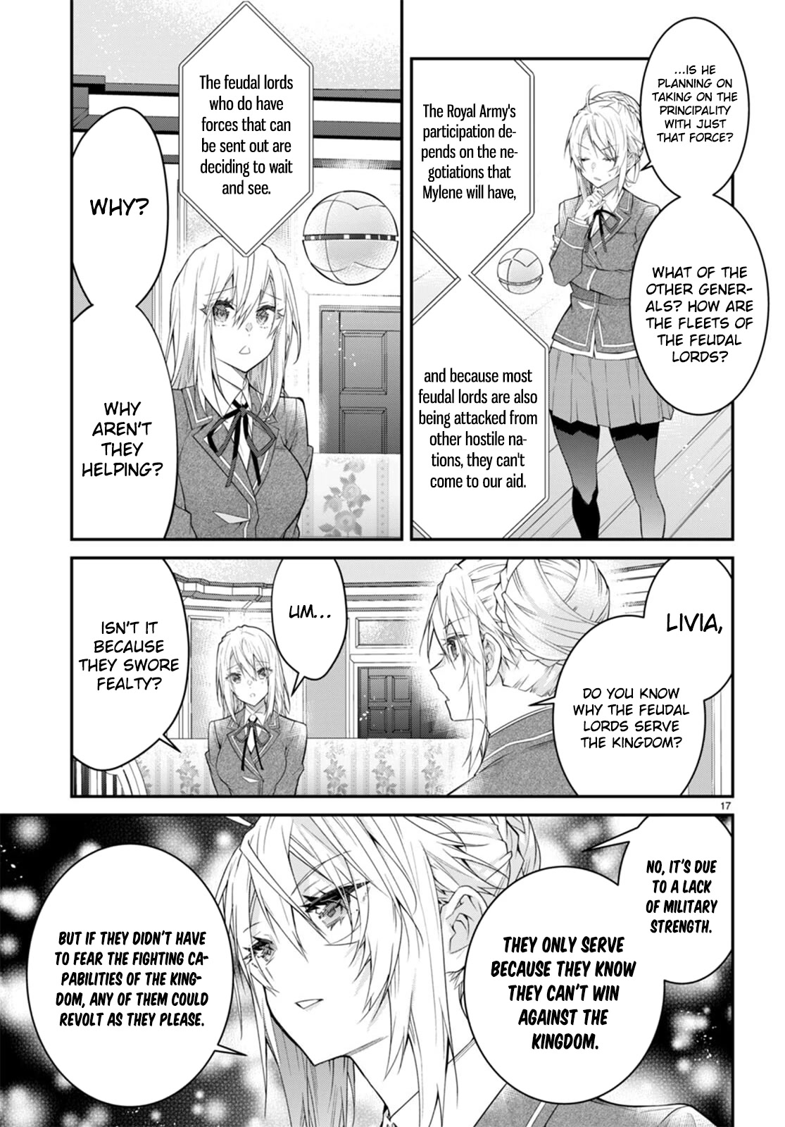 The World of Otome Games is Tough for Mobs Chapter 50 page 17 - Chapter 50