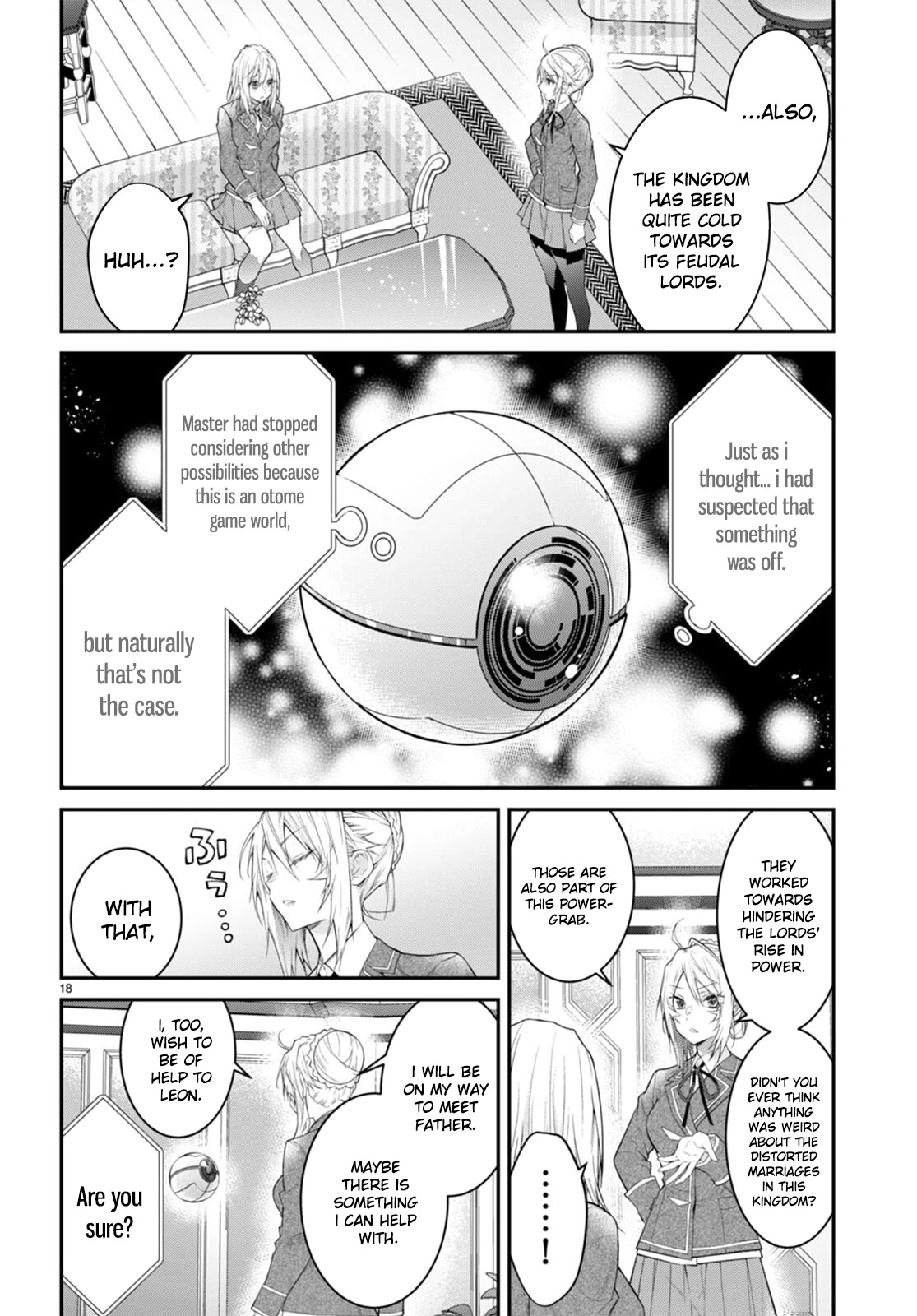 The World of Otome Games is Tough for Mobs Chapter 50 page 18 - Chapter 50