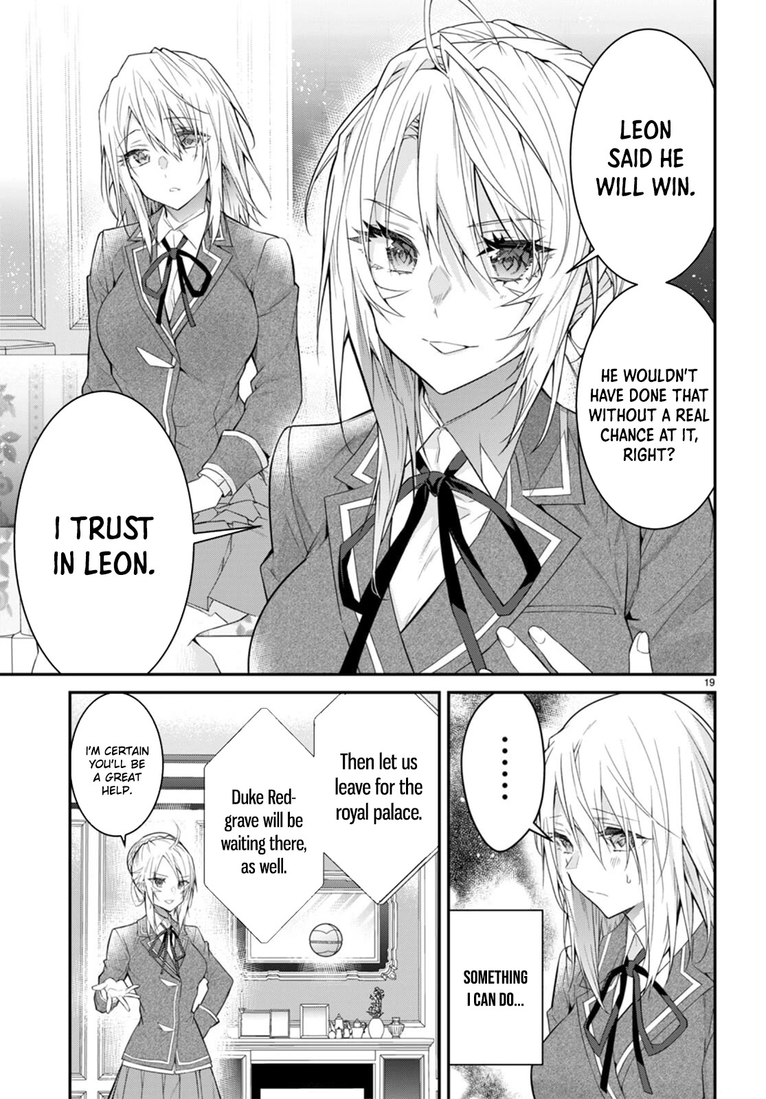 The World of Otome Games is Tough for Mobs Chapter 50 page 19 - Chapter 50