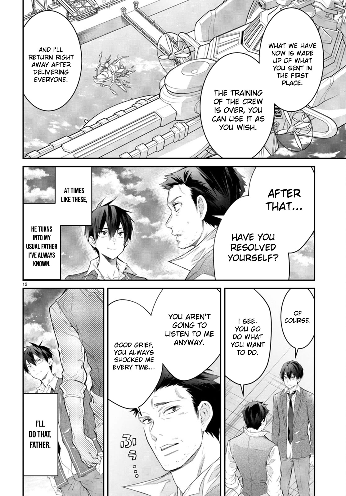 The World of Otome Games is Tough for Mobs Chapter 51 page 12 - Chapter 51