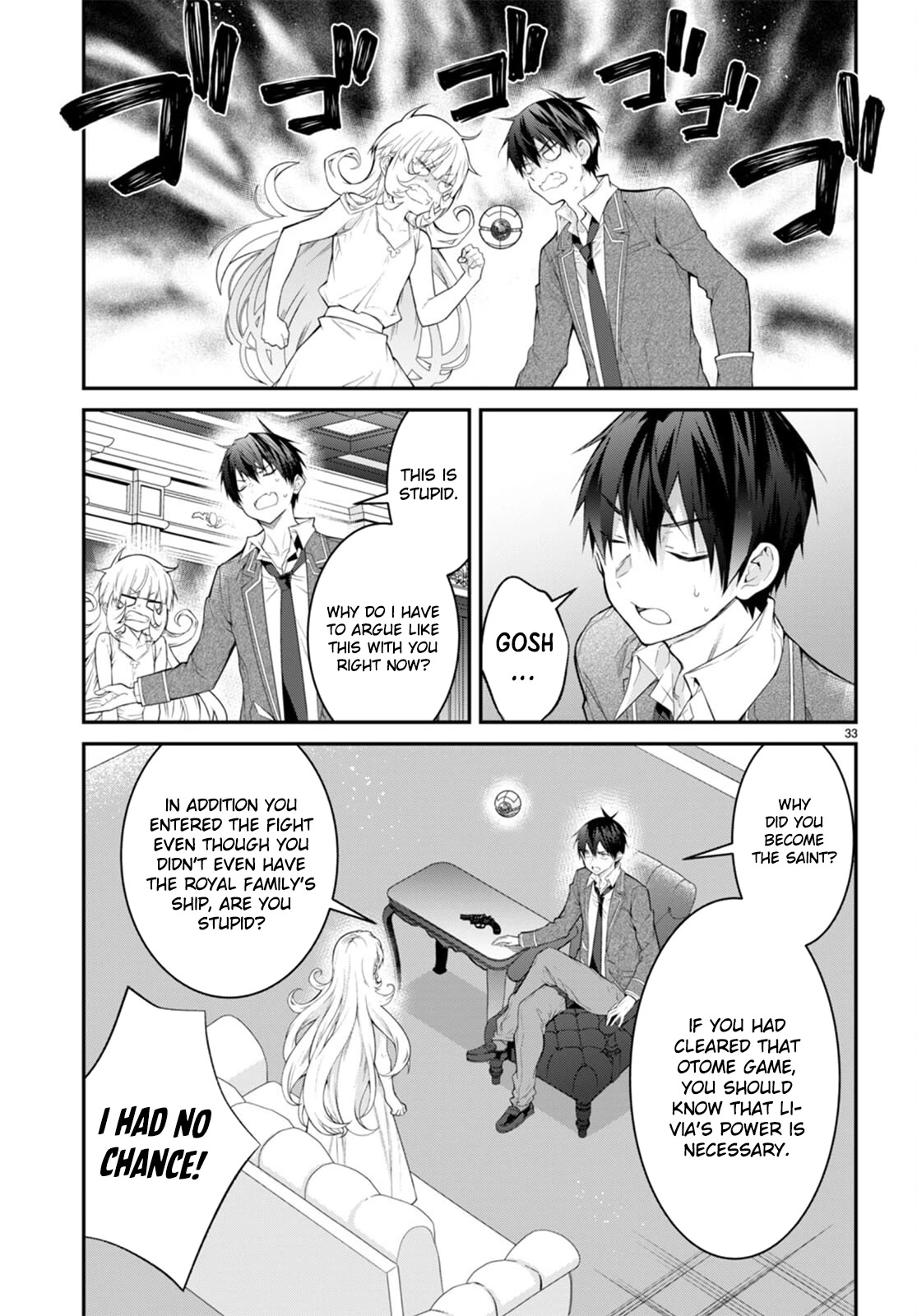 The World of Otome Games is Tough for Mobs Chapter 51 page 33 - Chapter 51