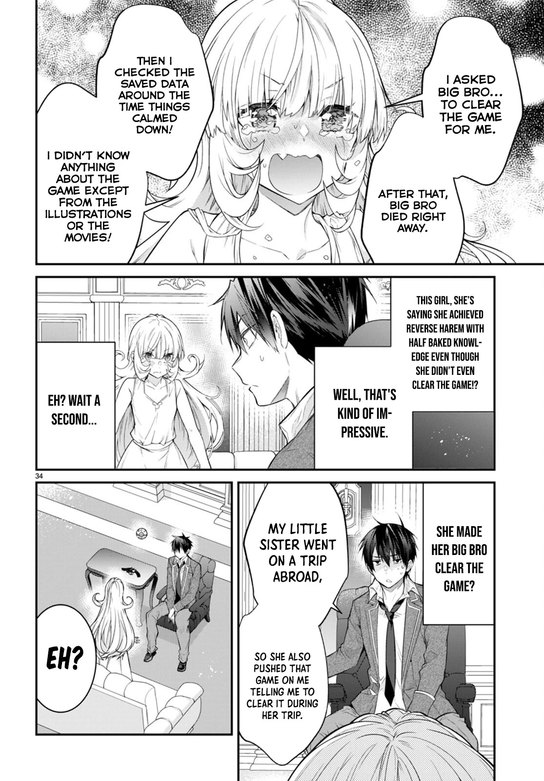 The World of Otome Games is Tough for Mobs Chapter 51 page 34 - Chapter 51