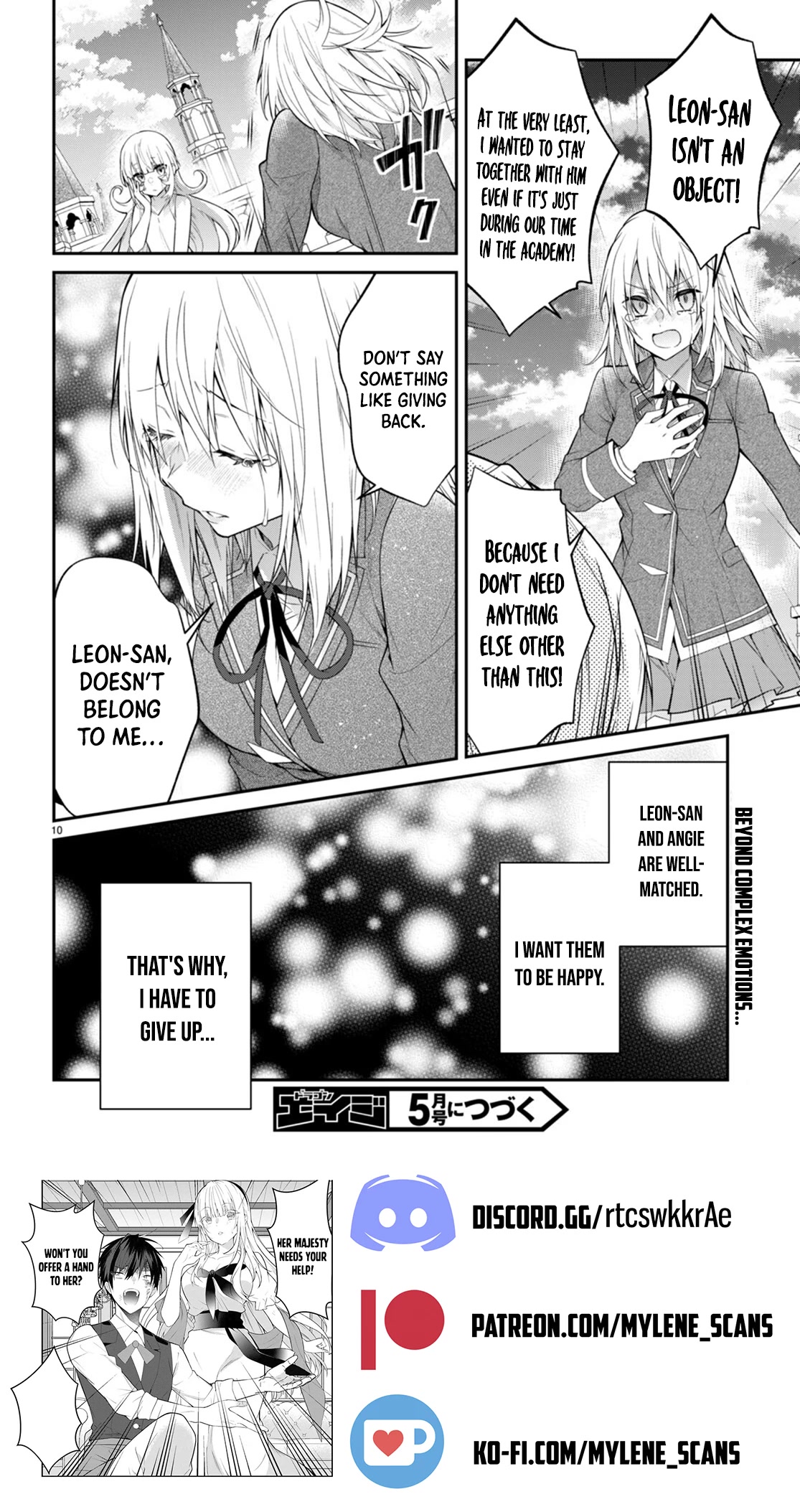 The World of Otome Games is Tough for Mobs Chapter 52 page 10 - Chapter 52