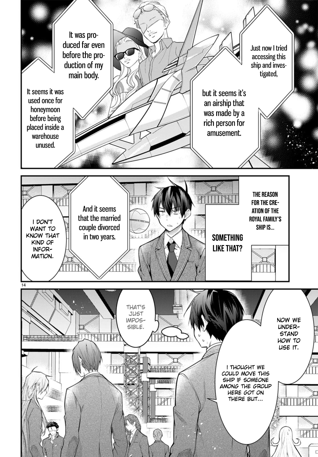 The World of Otome Games is Tough for Mobs Chapter 54 page 14 - Chapter 54