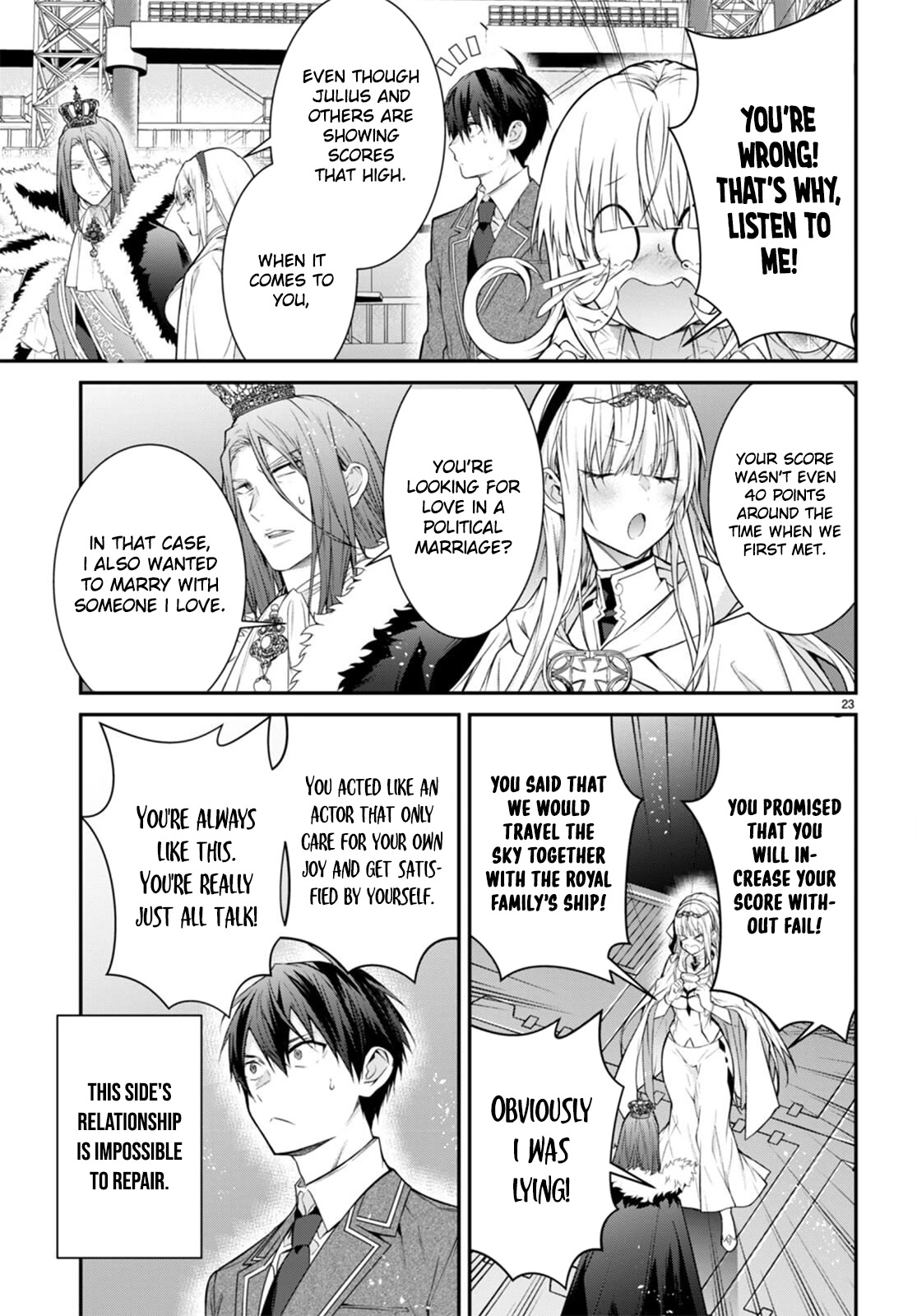 The World of Otome Games is Tough for Mobs Chapter 54 page 23 - Chapter 54